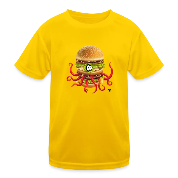 Big McPoulpe sur T-shirt sport Enfant