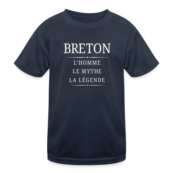 Breton Légende sur T-shirt sport Enfant
