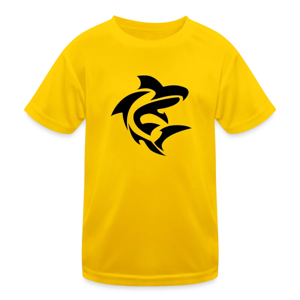 Requin Élégant des Profondeurs sur T-shirt sport Enfant