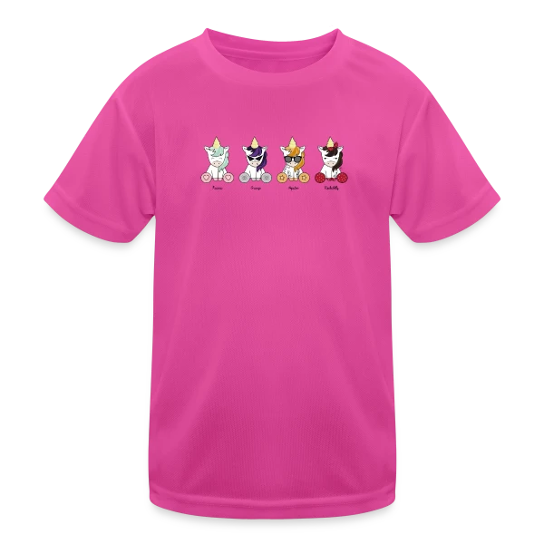 Les Licornes Enchantées sur T-shirt sport Enfant