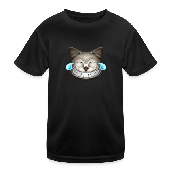 Chat Hilarant Explosion Rires sur T-shirt sport Enfant