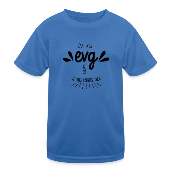 C'est Mon EVG Humour sur T-shirt sport Enfant