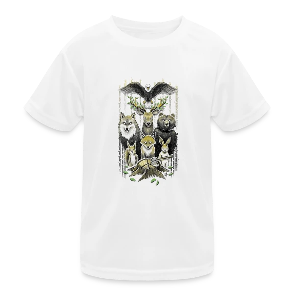 Esprits Sylvestres: Vengeance Forestière sur T-shirt sport Enfant