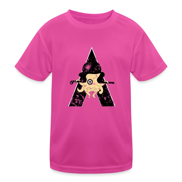 Poulpe Mécanique Steampunk sur T-shirt sport Enfant