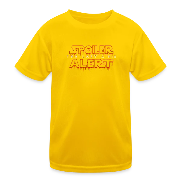 Attention Spoiler : La Fin du Film sur T-shirt sport Enfant