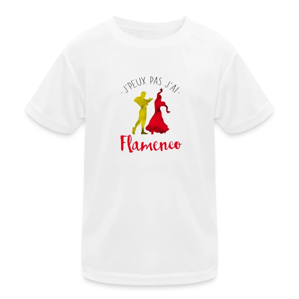 J'peux pas j'ai Flamenco sur T-shirt sport Enfant