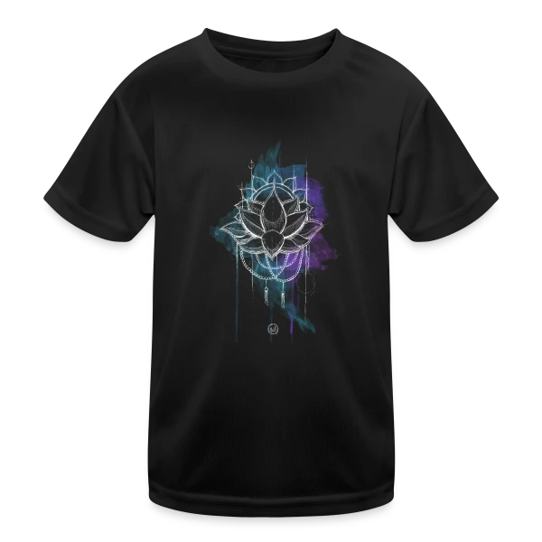 Mandala Solstice d'Été Lumineux sur T-shirt sport Enfant