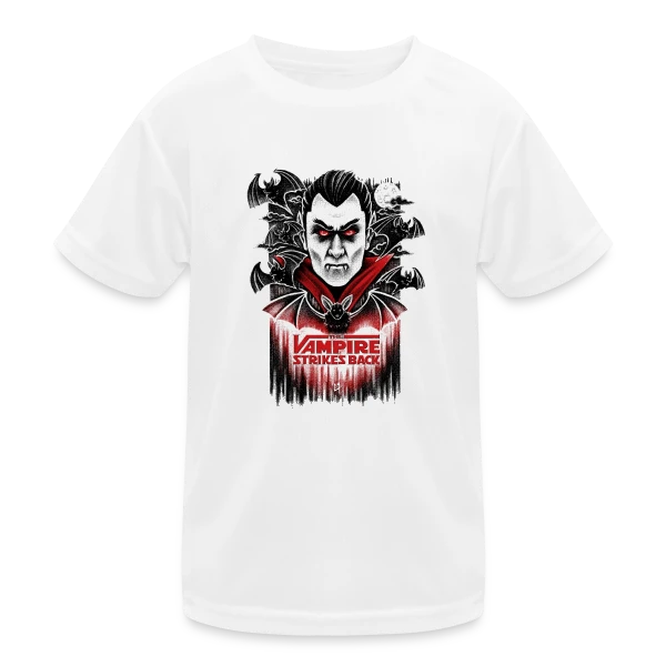 Le Retour du Vampire V2 sur T-shirt sport Enfant