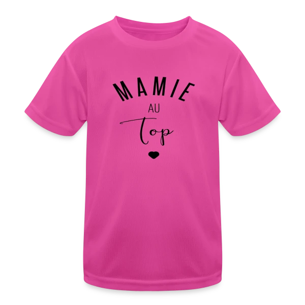 Super Mamie sur T-shirt sport Enfant