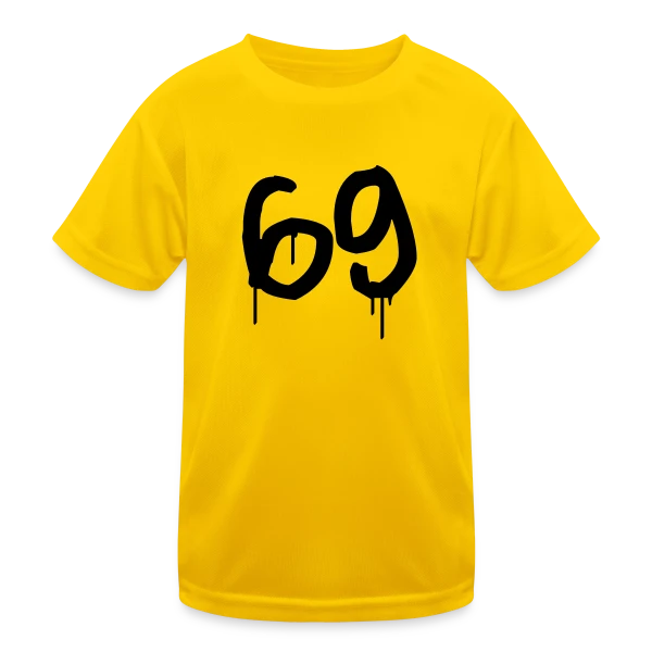 Numéro 69 Graffiti sur T-shirt sport Enfant