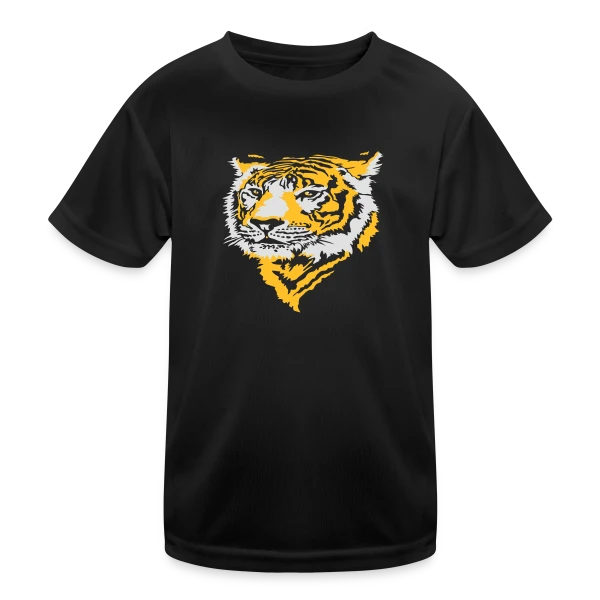 Tigre Majestueux : La Force de la Jungle sur T-shirt sport Enfant