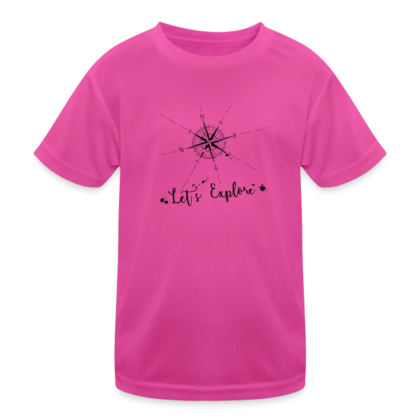 Boussole Explorateur sur T-shirt sport Enfant