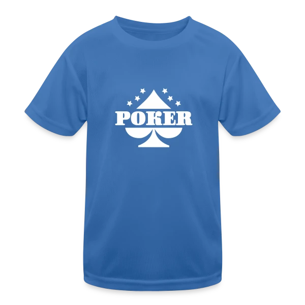 Poker, J'adore ! sur T-shirt sport Enfant