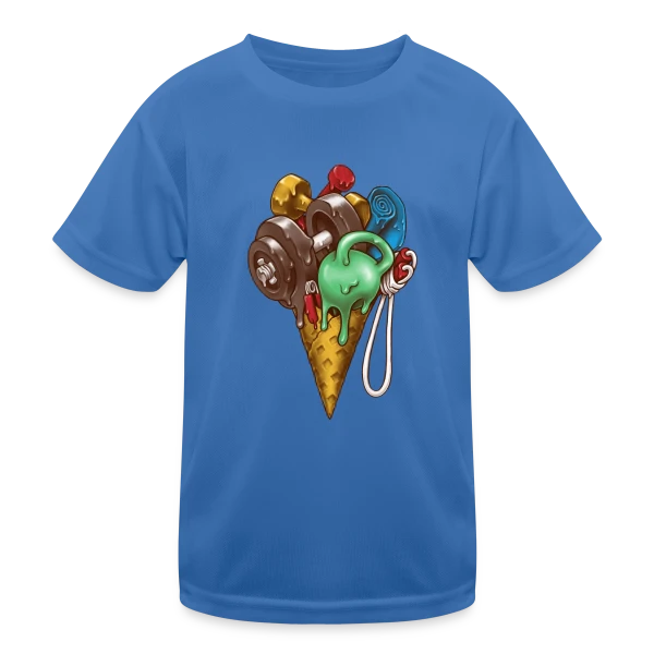 Fitness Givré sur T-shirt sport Enfant