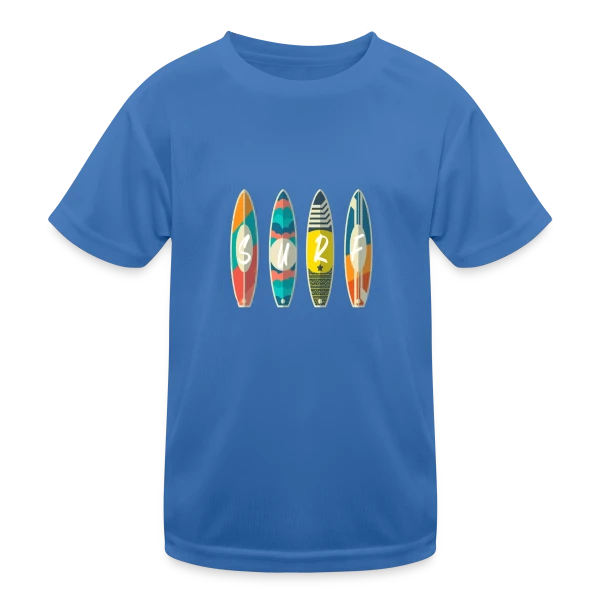 Surf : Planche & Soleil | Idée Cadeau Jeunesse sur T-shirt sport Enfant