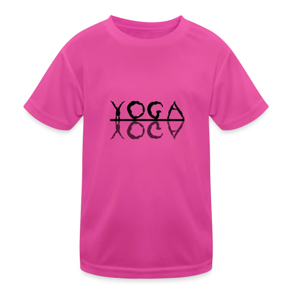 Yoga: L'Essence du Bien-être sur T-shirt sport Enfant
