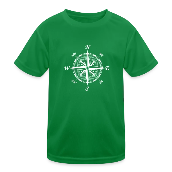 Boussole Aventure sur T-shirt sport Enfant