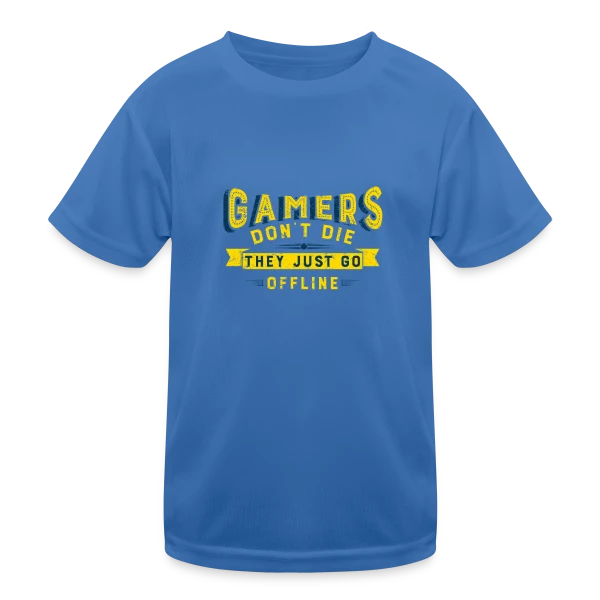 Humour Gamer Offline sur T-shirt sport Enfant