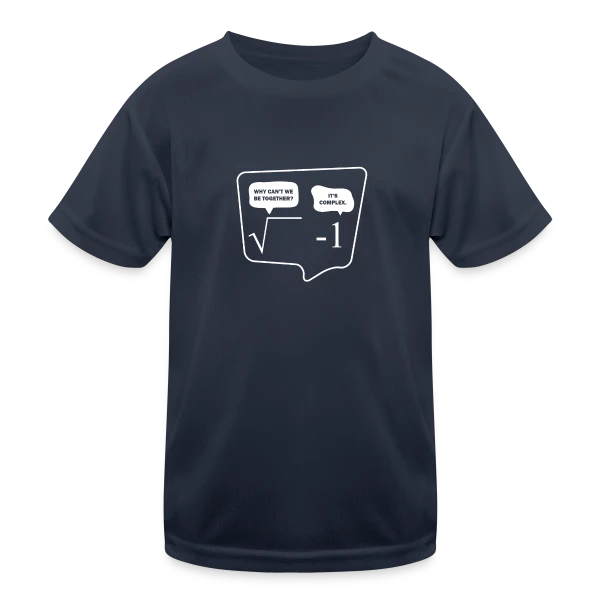 XASTY - Nerd Science Maths Physique Professeur sur T-shirt sport Enfant