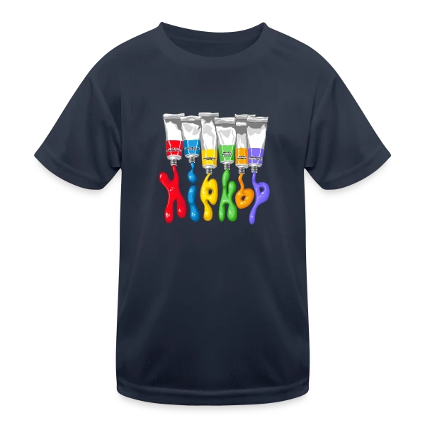 Tubes Hip Hop Rétro sur T-shirt sport Enfant