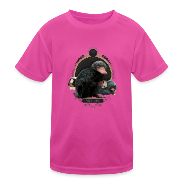 Nifflers Créatures Fantastiques sur T-shirt sport Enfant