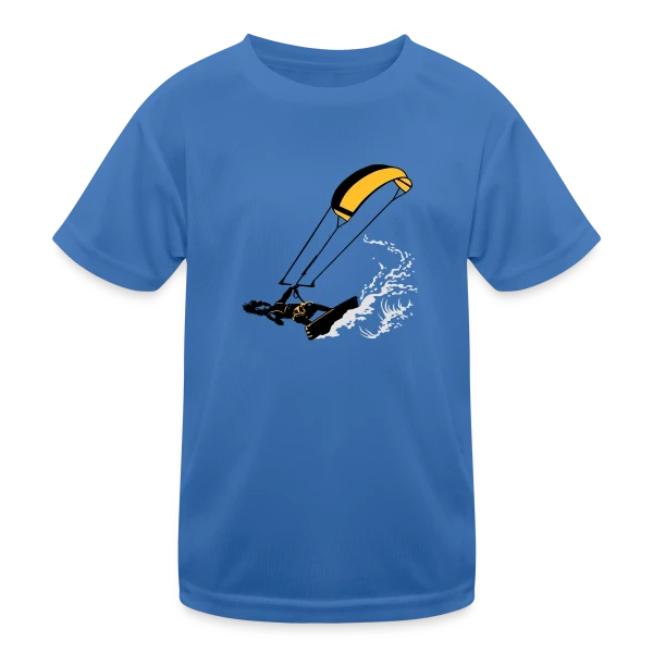 Kitesurf : Vague et Flexibilité sur T-shirt sport Enfant