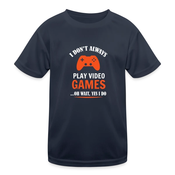 Manette Gaming sur T-shirt sport Enfant