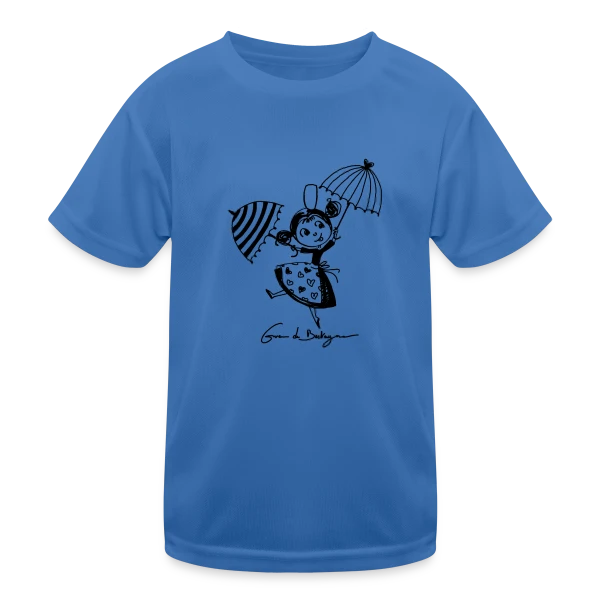 Bigoudène Joyeuse Parapluies sur T-shirt sport Enfant