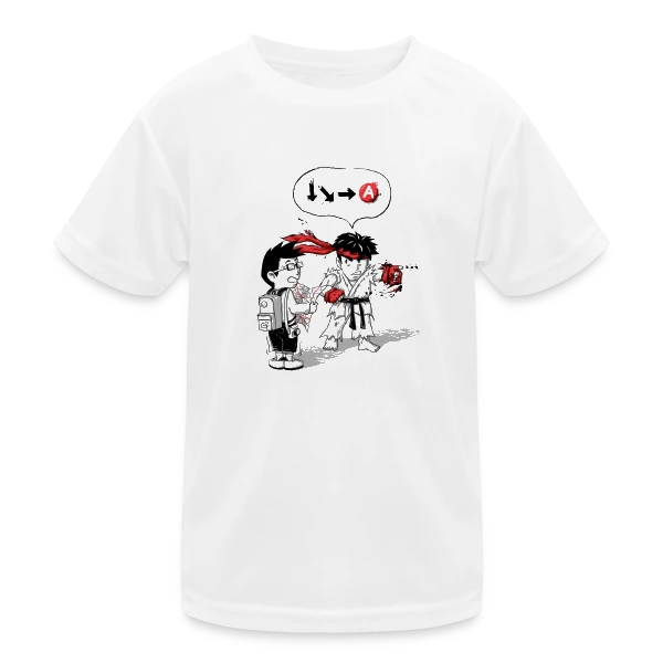 Où est mon Hadoken ? sur T-shirt sport Enfant