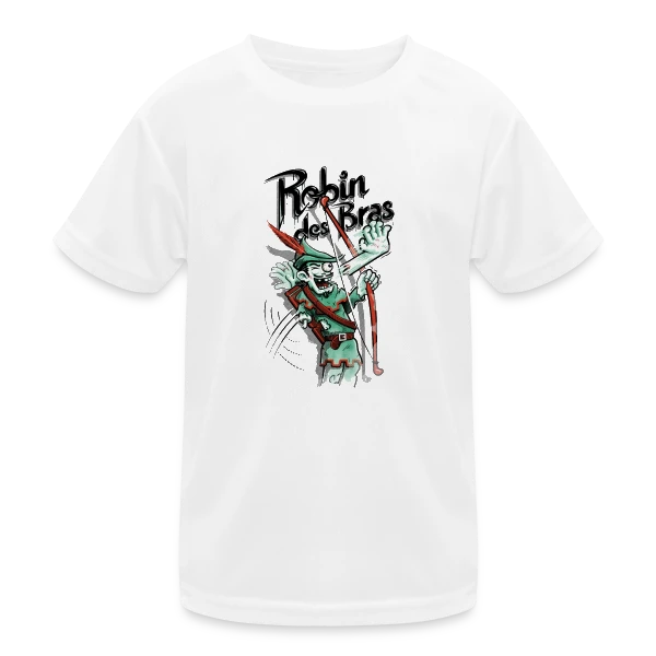 Robin des Bras : Archer Zombie Déjanté sur T-shirt sport Enfant