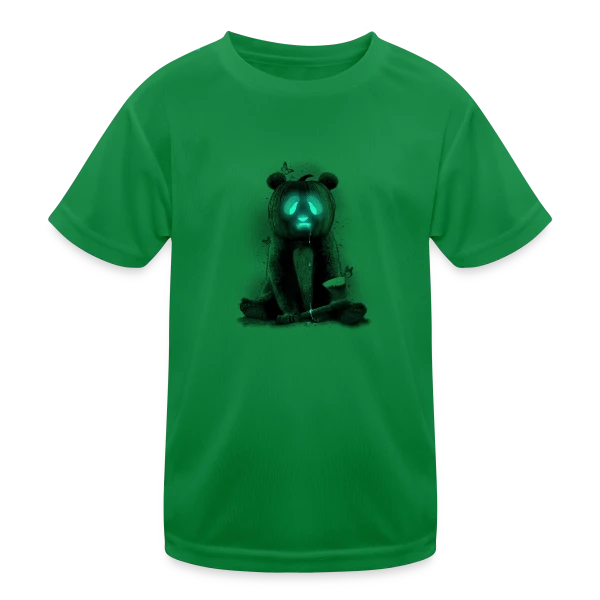 Pandaloween : Le Panda d'Halloween sur T-shirt sport Enfant