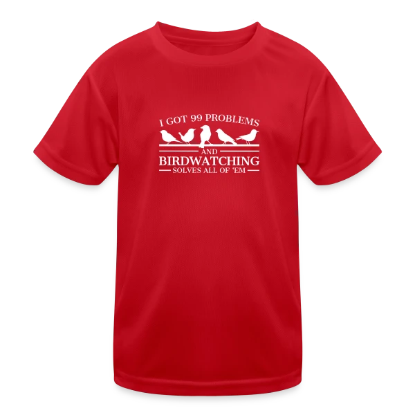Problèmes d'Ornithologue sur T-shirt sport Enfant