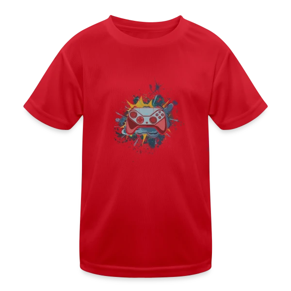 Fan de Gaming sur T-shirt sport Enfant