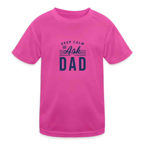Design Original Fête des Pères - Pour l'Amour de Papa sur T-shirt sport Enfant