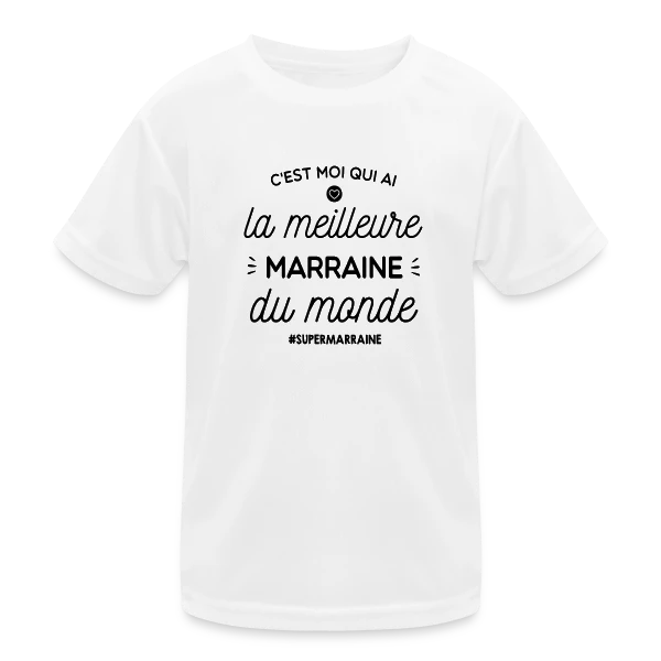 Ma Super Marraine sur T-shirt sport Enfant