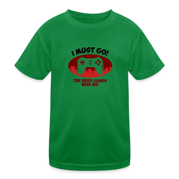 Totalement Gaming ! sur T-shirt sport Enfant