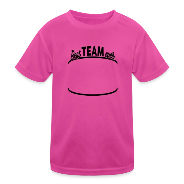 Personnalisable Best Team Ever - Votre Équipe sur T-shirt sport Enfant