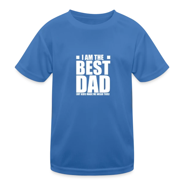 Super Papa - Cadeau Fête des Pères Original et Tendance sur T-shirt sport Enfant