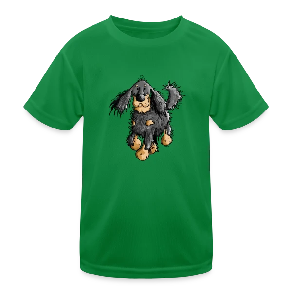 L'Agile Setter Gordon sur T-shirt sport Enfant