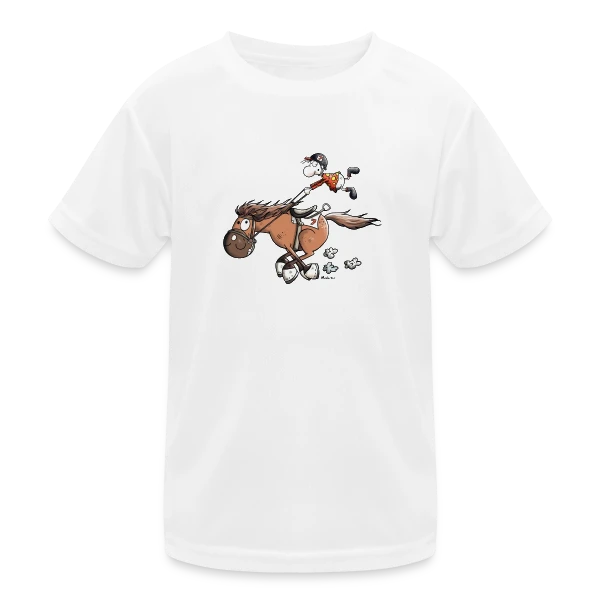Galop Sauvage sur T-shirt sport Enfant
