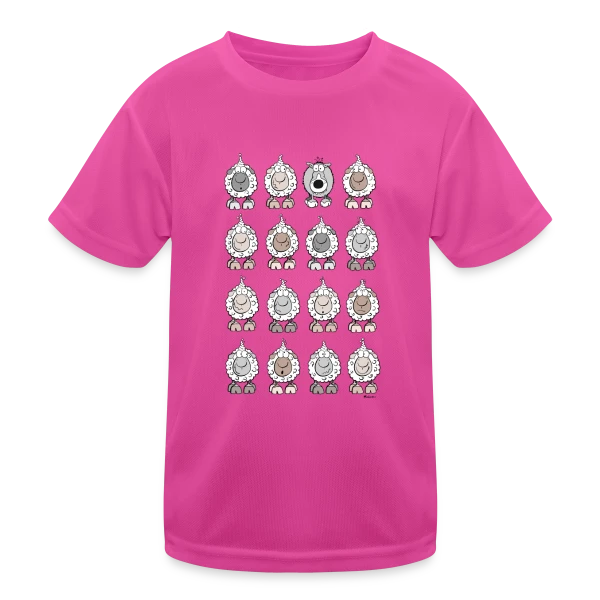 Le Loup dans la Bergerie sur T-shirt sport Enfant