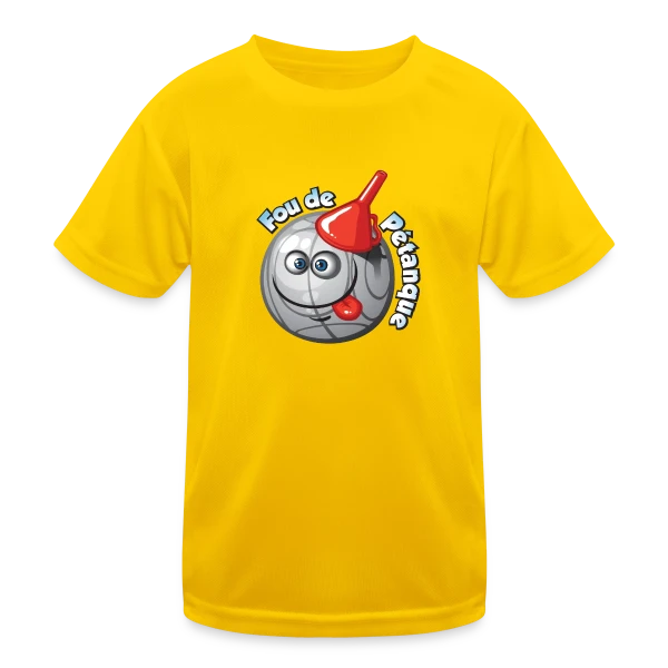 Passion Pétanque sur T-shirt sport Enfant