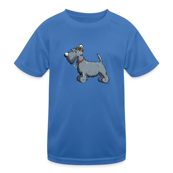 Scottish Terrier Rigolo - Chien Scottie et Outlander sur T-shirt sport Enfant