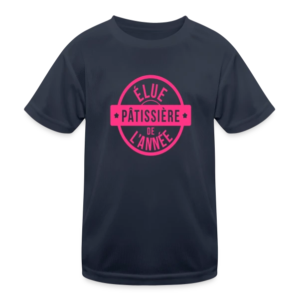 Passion Pâtissier : Le Maître des Gâteaux sur T-shirt sport Enfant