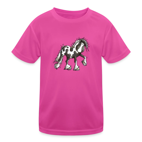 Taciana, la Jument Irish Tinker sur T-shirt sport Enfant