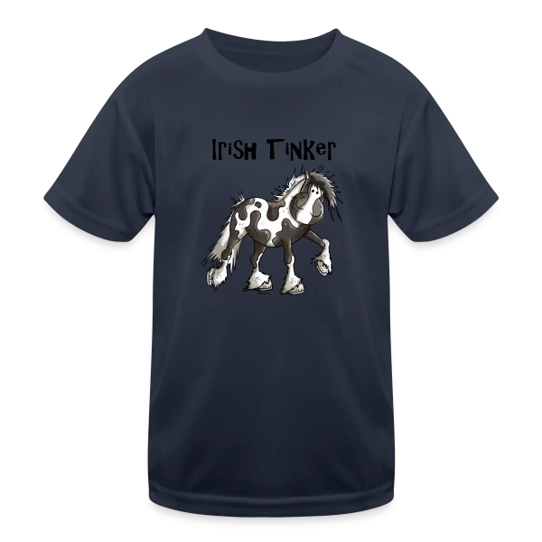 Tracy l'Irish Tinker - Cheval de Rêve Irlandais sur T-shirt sport Enfant