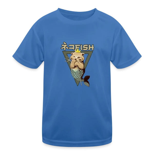 Le Roi Poisson-Chat sur T-shirt sport Enfant
