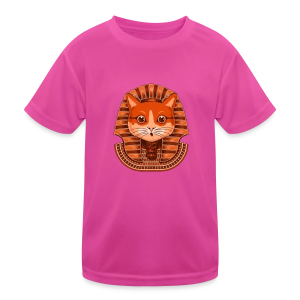 Pharaon Félin sur T-shirt sport Enfant