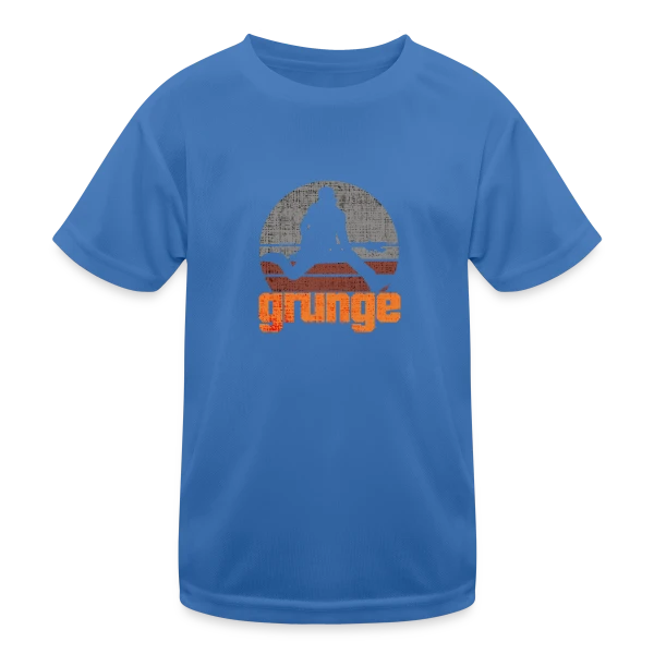 Guitariste Grunge Rétro sur T-shirt sport Enfant