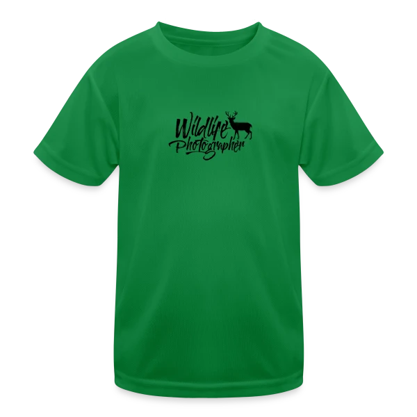 Photographe Animalier sur T-shirt sport Enfant